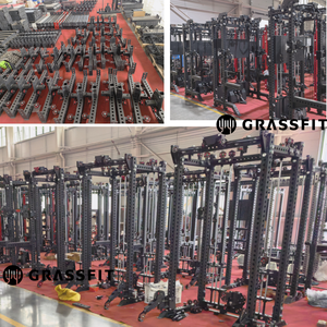 GRASSFIT – Équipement de fitness multifonctionnel en acier pour usage commercial en salle de sport : Machine Smith, Power Rack et <span class=keywords><strong>Crossover</strong></span> Cable - Product Image 5