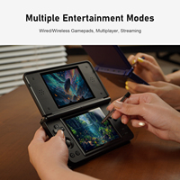 Console de jeu portable Anbernic RG DS Plus, écran IPS double 4,3 pouces, Linux, batterie 4000 mAh, lecteur de jeux vidéo portable, prend en charge le Wifi