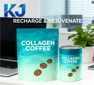 Café en Polvo con Colágeno Hidrolizado para Adultos que Siguen una Dieta Keto |   Soporte para el Crecimiento del Cabello Enriquecido con Proteínas - Product Image 2