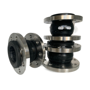 Dn125 epdm גמיש התפשטות גומי משותף פחמן פלדה מגומי מעור עגול 3 שנים גלגל גומי - Product Image 6