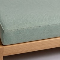 Canapé double pour enfants Chuangjin, fauteuil rembourré 2 places, structure en bois massif pour la maternelle Montessori, vente en gros