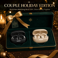 Écouteurs TWS OWS 2027 BT6.0 sans fil, étanches IPX5, commande tactile, fixation auriculaire, prix usine bas