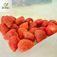 Op maat gemaakte verpakking Gefreeze-droogde Aardbeien 30g Natuurlijk Suikervrij Snack Gefreeze-droogde Aardbeien Gedroogd Fruit OEM ODM