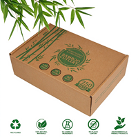 Ensemble de couverts jetables en bambou, 300 pièces (100 fourchettes, 100 cuillères, 100 couteaux) Ustensiles en bois écologiques biodégradables