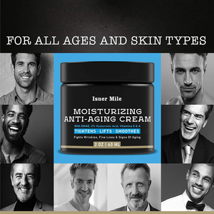 <span class=keywords><strong>Crema</strong></span> Idratante <span class=keywords><strong>Viso</strong></span> Anti-Età per <span class=keywords><strong>Uomo</strong></span> Isner Mile, Prodotti per la Cura della Pelle a Marchio Privato, Lozione Anti-Rughe, <span class=keywords><strong>Crema</strong></span> Nutriente - Product Image 6