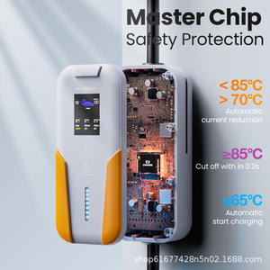 Portable EV <b>Charger</b> Type 2 EV <b>Charger</b> 3.5KW 7KW 9.6KW Scheduled Charging Convenient and Safe 32A 16FT Cables Carry Bag - Product Image 4