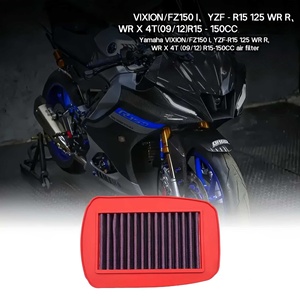 Pièces de moto Filtre à air de moto à haut débit pour Yamaha VIXION FZ150 <span class=keywords><strong>YZF</strong></span> R15 <span class=keywords><strong>125</strong></span> WR <span class=keywords><strong>R</strong></span> WR X 4T R15 - Product Image 5
