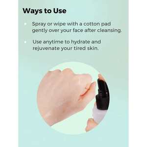 Tonique hydratant et apaisant sans alcool COSRX Centella Water 150ml en spray pour tous types de peaux - Product Image 5