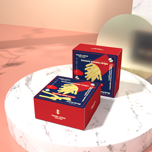 Tùy chỉnh in máy bay hộp thực phẩm hộp dùng một lần bao bì cho khoai tây chiên, khoai tây chiên, gà rán và đồ ăn nhẹ bên - Product Image 5