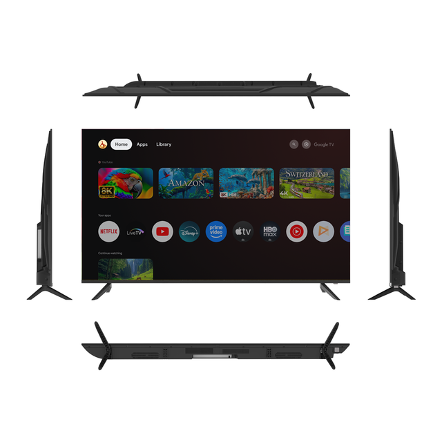 100 Inch Mini LED TV Smart 4K QLED Premium QD Series Support ONKYO Sound/Game Master 2.0 60HZ Hotel TV