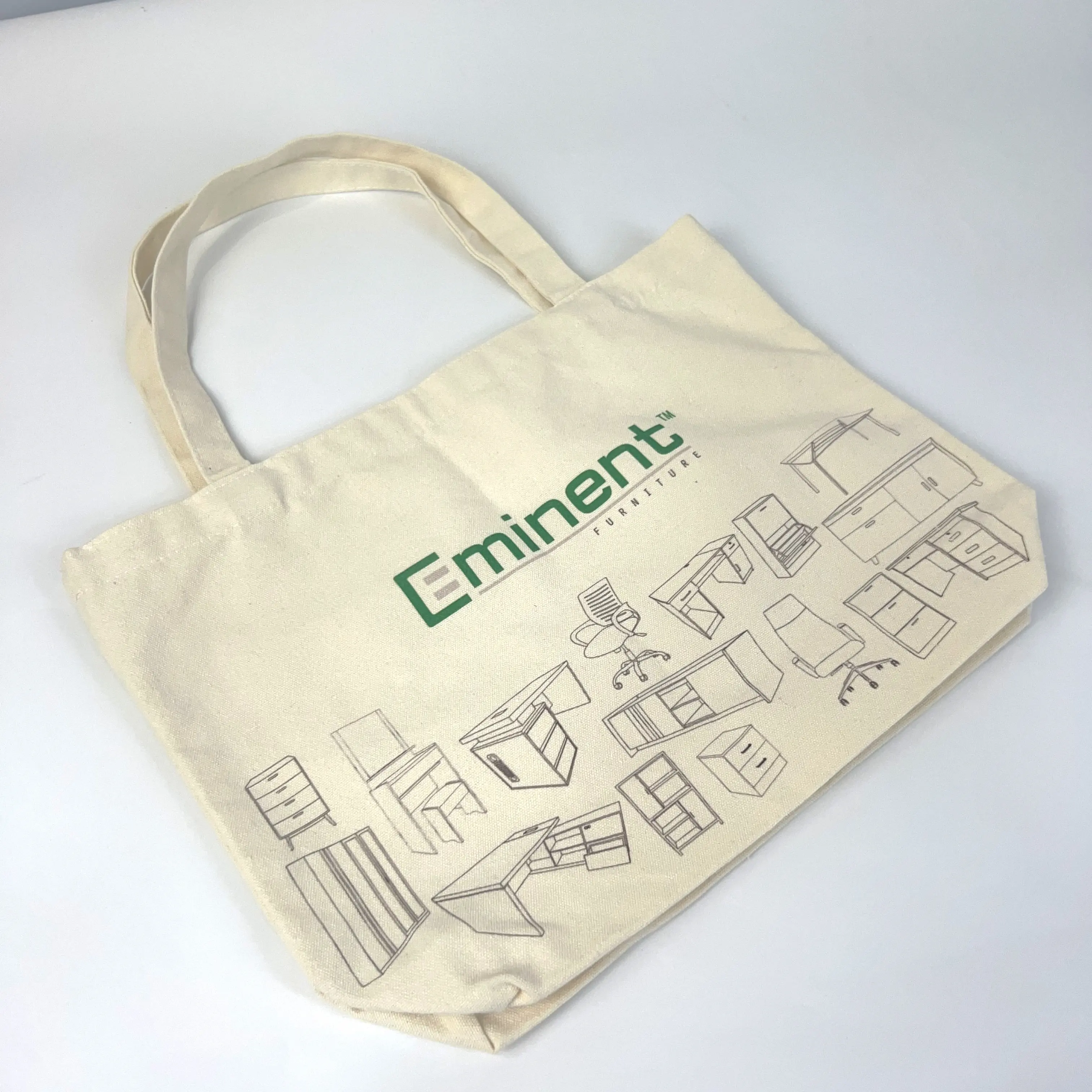 Borsa in tela riutilizzabile con logo stampato personalizzato borsa in tela di cotone borsa alla moda borsa in cotone portatile in cotone