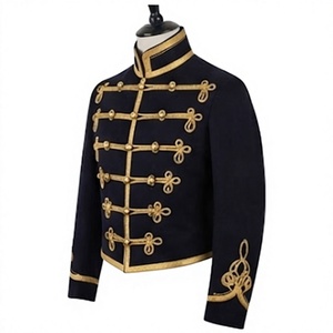 Chaqueta de Invierno Impermeable para Hombre, Estilo Formal, con Cuello Alto, Bordada, Cortavientos, con Cierre de Cremallera, Manga Larga - Product Image 3