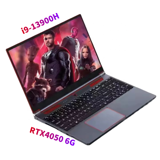 Intel Core I9-13900H 8th Gen Gaming Laptop with RTX4050 6G 12th Gen for 3D Animation WIN11 LINUX US Plug English Keyboard