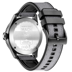Reloj Deportivo Solar para Exteriores North Edge MACH Pointer con Carga Solar, Luminoso, Resistente al Agua, Batería de Larga Duración - Product Image 3