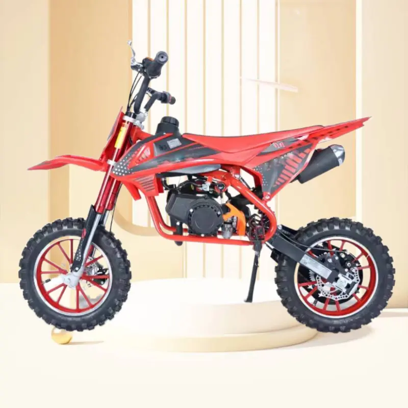 2024 새로운 디자인 하이 퀄리티 트레일 바이크 49cc 2 스트로크 미니 먼지 자전거 오토바이 판매 저렴