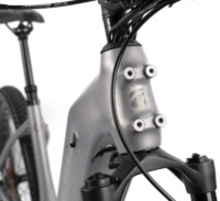 Vélo électrique en aluminium EBike EC2 48V20A avec batterie dissimulée, M6100-12 vitesses, 27,5 pouces, VTT électrique, M430/500W, cadre basse montée