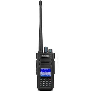 Hd1 10W Dmr Gps Scanner Two Way Radio Ip67 Waterproof 2900Mah Dual Band Digital Walkie Talkie