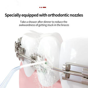 PPS Oral Irrigator 220Ml <b>Water</b> Tank 3 Modes USB Charging Portable Electric <b>Dental</b> <b>Flosser</b> Waterproof IPX7 - Product Image 3