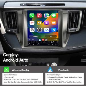Autoradio Android 14 STWEI pour Toyota RAV4 RAV 4 2013 - 2019, écran de style Tesla, lecteur multimédia, CarPlay, autoradio stéréo, unité principale - Product Image 6