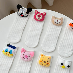 ถุงเท้ากำมะหยี่ขนยาวครึ่งน่องสำหรับเด็กวัยหัดเดินถุงเท้าพื้น<span class=keywords><strong>เดิน</strong></span>สุดน่ารักสำหรับเด็กฤดูใบไม้ผลิฤดูใบไม้ร่วงสำหรับฤดูร้อน - Product Image 4