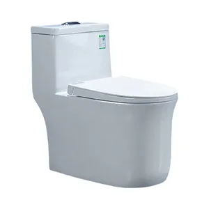 China Tamanho pequeno One Piece Ceramic Siphonic Dual-Flush Toilet Fabricantes Sanitary Ware Wc Floor Montado Water Jet Toilet