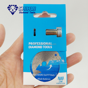 Disques de coupe diamantés de 45 mm pour <span class=keywords><strong>carrelage</strong></span>, lame de scie à <span class=keywords><strong>carrelage</strong></span>, épaisseur mince de 0,6 mm, prix d'usine - Product Image 3