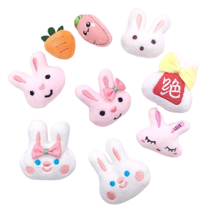 Phim hoạt hình mini Thú nhồi bông búp bê sang trọng đầu số lượng lớn mini Thú nhồi bông búp bê nhỏ số lượng lớn đầu đồ chơi Trâm phụ kiện quần áo tự làm - Product Image 1