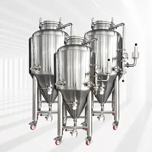 2bbl paslanmaz çelik ceket ferment fiyat tankı/satılık brewery konik bira fermentasyon tankı 2bbl çin'de yapılan