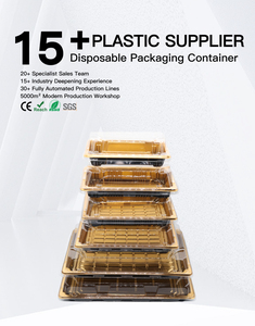Recipientes de Armazenamento de Alimentos Secos em Plástico Transparente HBCS com Tampa Transparente - Product Image 2