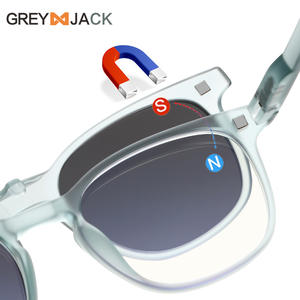 Gafas de Sol Magnéticas Greyjack, Montura TR90, Lentes TAC, Protección Anti-UV, Polarizadas, Protección Contra Luz Azul, Juego de Gafas para Mujer - Product Image 5