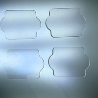 Ventana Óptica de Zafiro Monocristalino Al2O3 Personalizada, Ventana de Zafiro Pulida por Ambos Lados para Equipos Láser y de Semiconductores