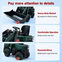 Mini-chargeuse compacte diesel 4x4 avec moteur diesel, machine de construction compacte à vendre