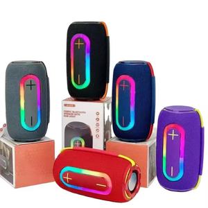 Haut-parleur Bluetooth RVB JC-610 en tissu portable, audio sans fil 10W avec subwoofer, idéal pour le sport, les voyages, cadeau promotionnel, vente en gros - Product Image 1