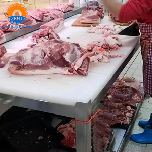 Table d'abattage et équipement de découpe de viande en acier inoxydable ZBHT pour abattoir - Product Image 3