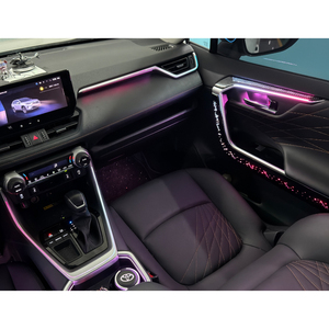 Luz Ambiental Interior Personalizada para Toyota RAV4/Wildlander LHD RHD, Tira LED Acrílica Symphony, Lámpara de Atmósfera, Venta de Fábrica - Product Image 3