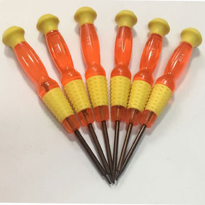 Transparent Crystal Screwdriver Set For Mobile Phone Repair Insulated Magnetic Plastic Handle Gourd Shaped Tools - Product Image 1