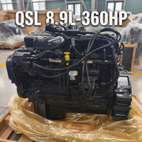 Moteur diesel industriel Cummins QSL de haute qualité du Royaume-Uni, complet QSL8.9 pour Hyundai LiuGong XCMG Atlas