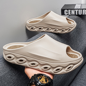 Sandales et mules pour hommes en EVA, à bout rond, semelle épaisse et souple, haute stabilité, soutien renforcé, personnalisables - Product Image 3