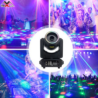 Lumière laser animée pleine couleur à tête mobile 10W, contrôle DMX512, angle de faisceau de 12 degrés, 7 couleurs + blanc, projection pour scène, DJ, fête