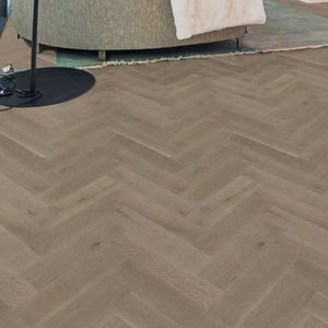 Plancher en <span class=keywords><strong>bois</strong></span> d'ingénierie à chevrons imperméable, finition brossée, assemblage artistique, planchers en <span class=keywords><strong>bois</strong></span> composite, système de clic, moderne - Product Image 6