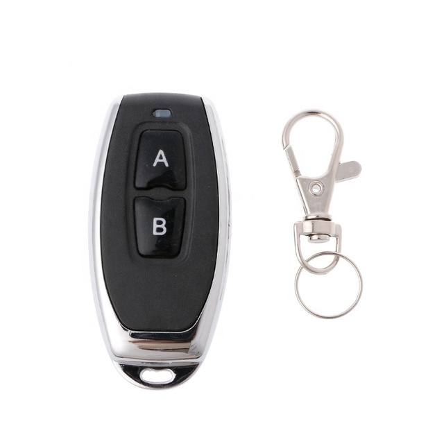 Wireless 433/315 Mhz 2 CH RF Remote Control Switch Learning 1527 Code Button Transmitter For Light Switch Car Key Diy