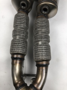 Euro1 Euro4 Portador de cerámica Convertidor catalítico Junta de brida Catalizador de escape de coche para Ford Focus 1,6 16V Colector de escape - Product Image 4