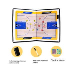 Premium PVC <strong>Basketball</strong> Tactics Board -Portable, Durable &amp; Magnetic for Coaches | Pro <strong>Training</strong> <strong>Tool</strong> to Visualize Winning Plays - Product Image 3