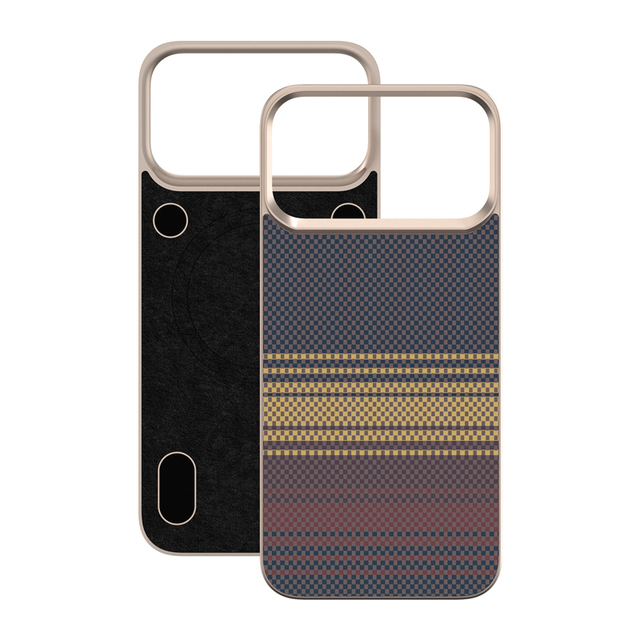 Hot Selling iPhone 17 Pro Max case Anti Fingerprint Forged Carbon Fiber Magnetic Mobile Phone Cases