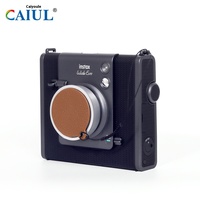 Lentille en cuir anti-perte et anti-rayures WIDE Evo Lens Cap Sticker Evo Accessories Wide Lens Film Camera Protective