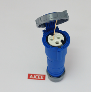 Ajcee loại mới IP67 32A 2P + E Single phase công nghiệp điện nối chống thấm nước và ổ cắm với CE - Product Image 2