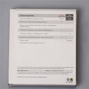 Inglés Paquete de Microsoft <span class=keywords><strong>Office</strong></span> 2019 en casa y de negocios caja de MS <span class=keywords><strong>Office</strong></span> software envío <span class=keywords><strong>gratis</strong></span> por DHL - Product Image 3
