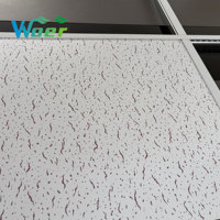 Décoration intérieure, carreaux de plafond modernes pour hôtel, 595*7 mm, PVC imperméable, utilisation pour la maison, la cuisine, le salon