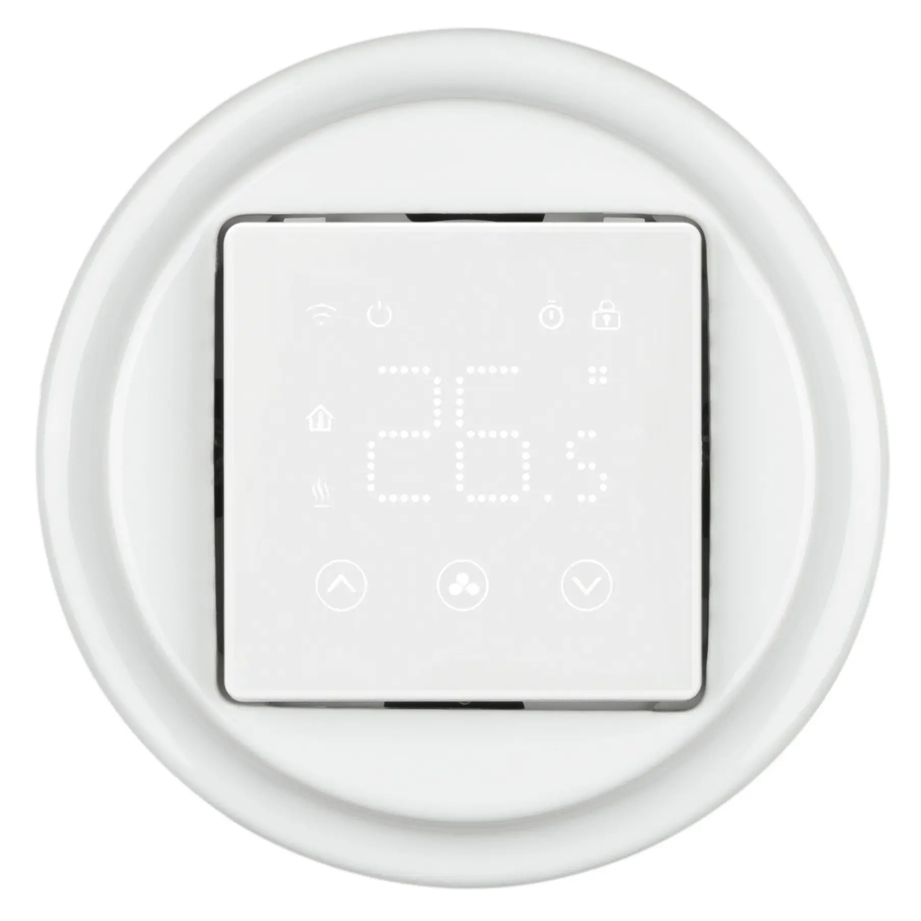 Керамический Wi-Fi контроль комофрт режим термостат настенный выключатель DHT-23 16А цифровой нагревательный термостат Электрический переключатель
