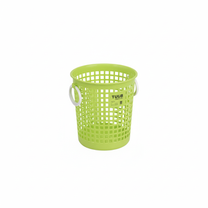 Cesto ad anello rotondo verde Inomata per la soluzione di stoccaggio del bucato - Product Image 1